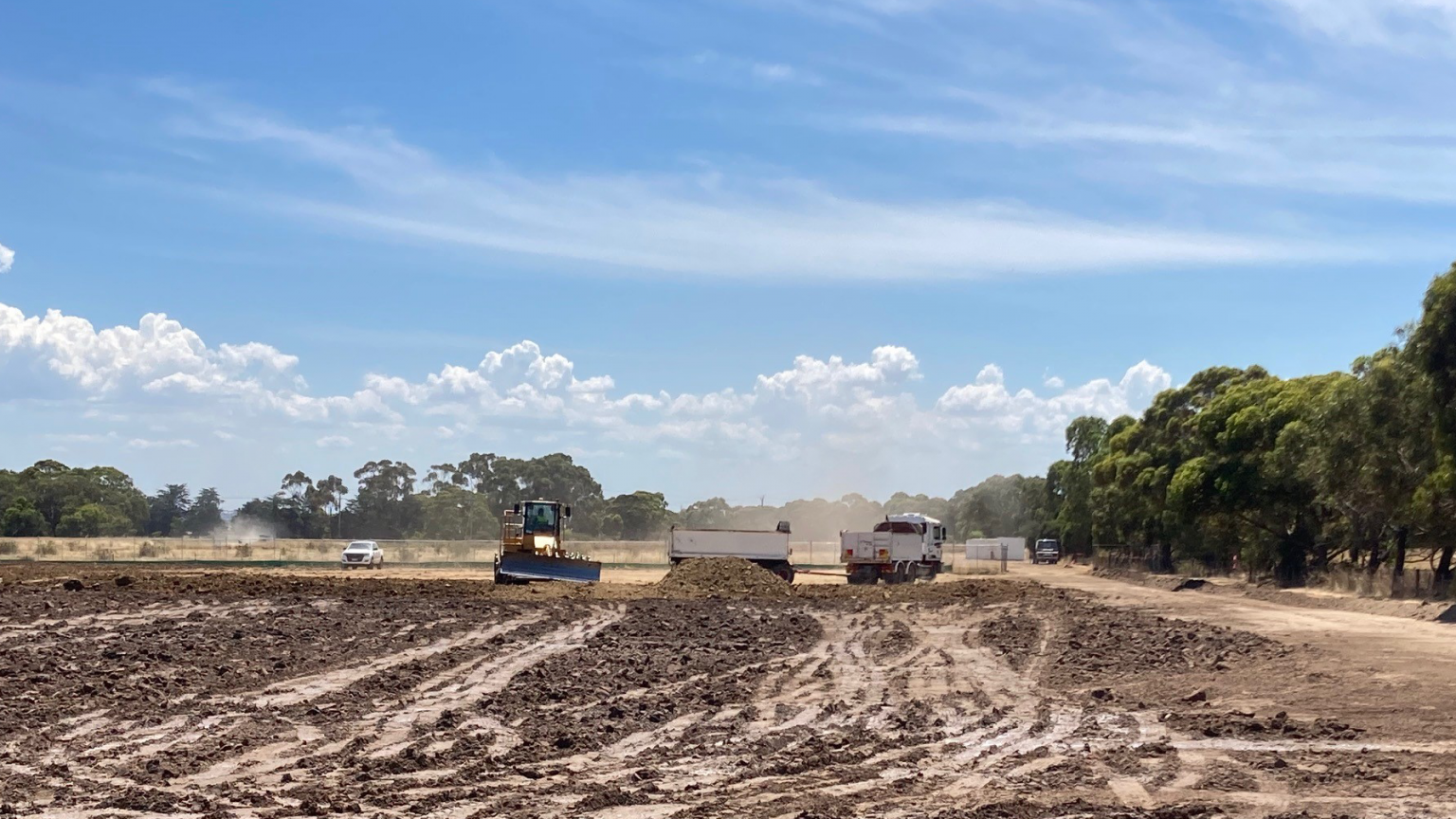 Construction Commenced The Reserve, Armstrong Creek